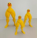 Muscular Legs Duck meme - Never skip legs day - 3D printed Dash Duck - Cruise and Jeepin Duck - You've Been Ducked! product logo