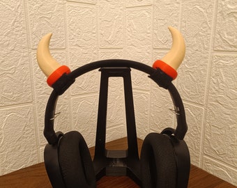 Bowser-Inspired Horns: 3D Printed Gaming Headset Accessory