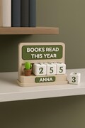Books Read Tracker | Custom Name Option | Multilingual Display | Book Lover Gift | 3D Printed Reading Counter product logo