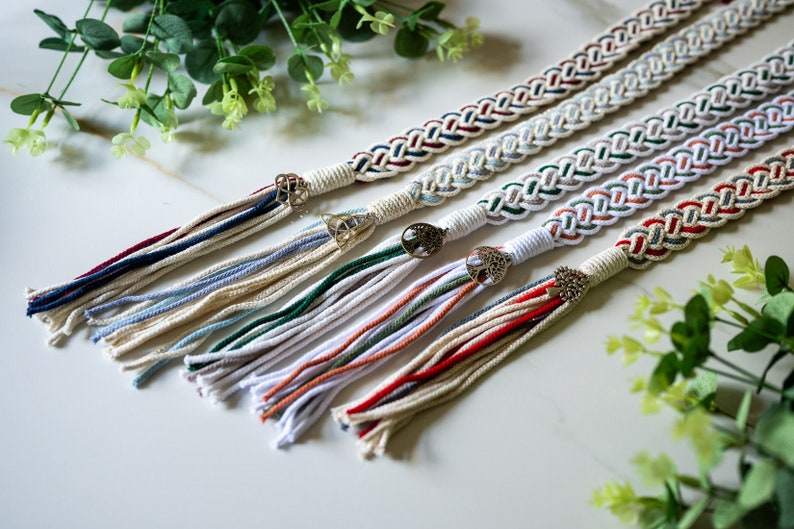 Customised Celtic Handfasting Cord image 2