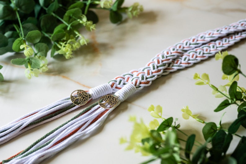 Customised Celtic Handfasting Cord image 4