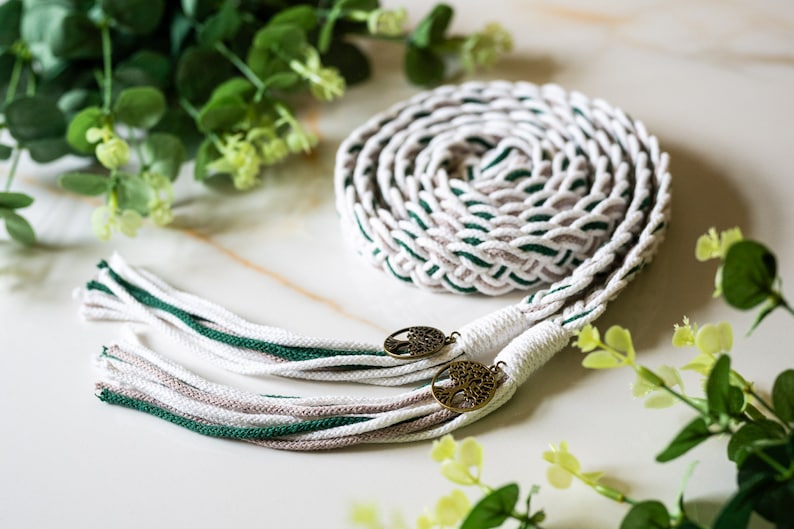 Customised Celtic Handfasting Cord image 3