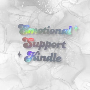 Emotionale Unterstützung Kindle Aufkleber Aufkleber