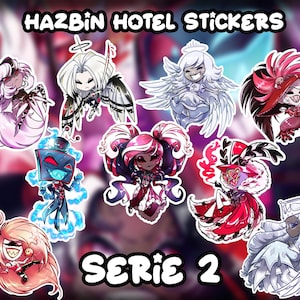 Pegatinas de Hazbin Hotel • Serie 2