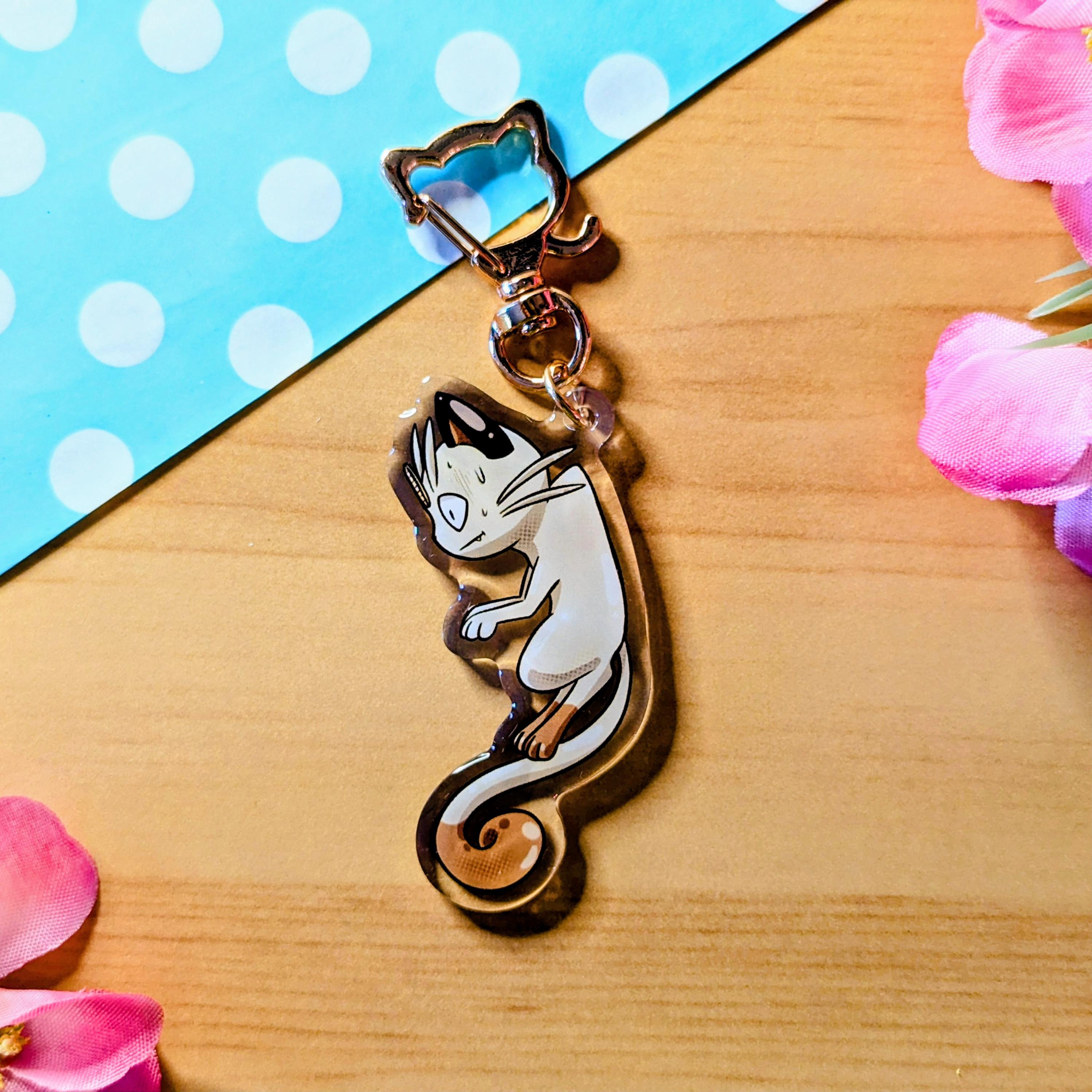 Bad Kitty Pokémon Keychains • Fanarts - Etsy