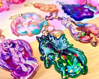 MLP Keychains • SERIE 2 • Princesses and Villains