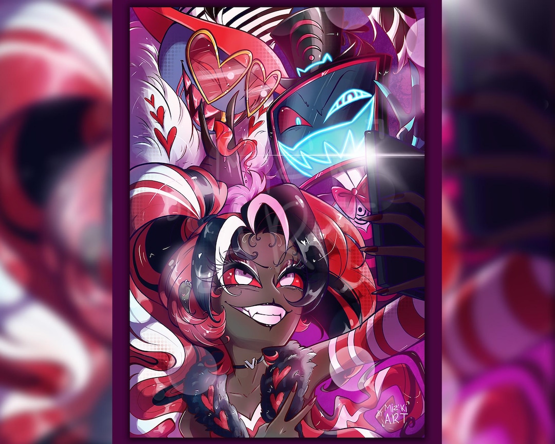 Hazbin Hotel Art Print • Fanart - Etsy