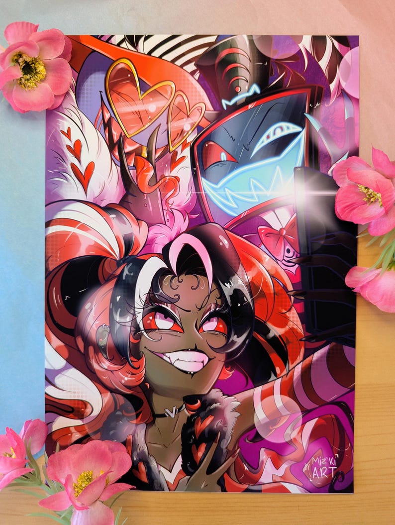 Hazbin Hotel Art Print • Fanart - Etsy