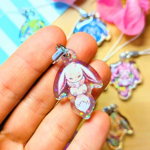 EEVEELUTIONS • Phone Charms • Double sided SHINY image 4