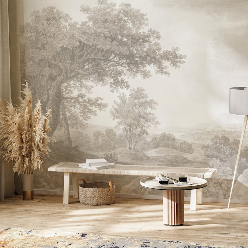 Landscape Mural Wallpaper - Etsy