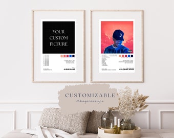 Custom Album Prints | Custom Album Covers | | Anniversary Gift | Birthday Gift | Personalized Album | Wall Art | PRINT ONLY