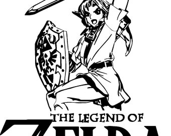 Forest Hero Sword and Shield (SVG and PNG) | Silhouette Cut File for Cricut and Silhouette | Instant Download