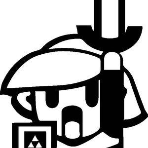 Forest Hero Sword Raised (SVG and PNG) | Hero Pose Silhouette Cut File for Cricut and Silhouette | Instant Download