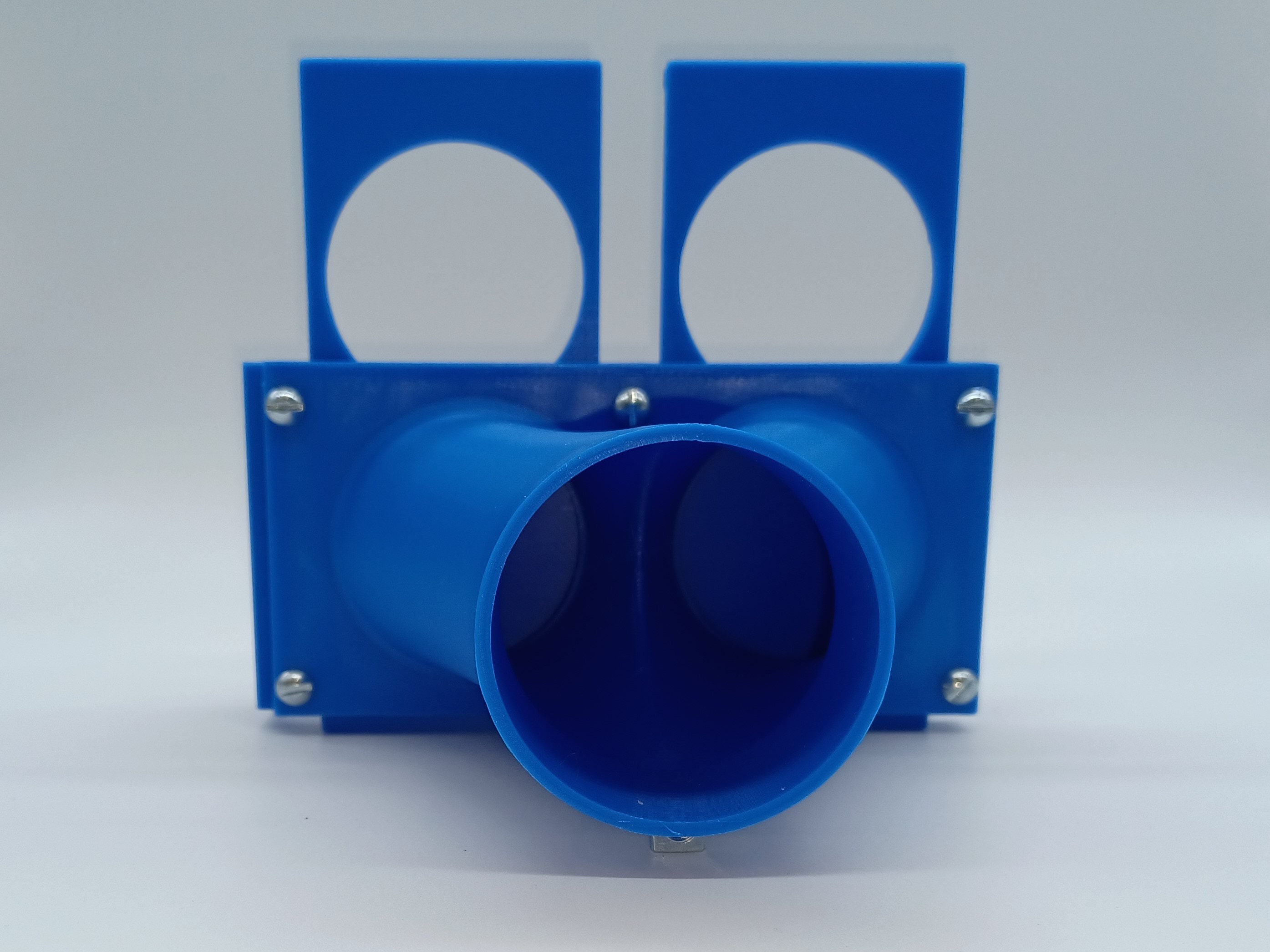 Dust Collection Wye With Blast Gates for Shop Vac Splitter Shutoff