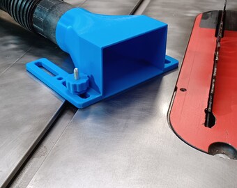 Mitre Slot Dust Collection Fitting for Tablesaw and T Tracks Upgrade Dust Collection