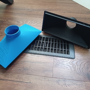 Furnace Duct Vacuum Attachment for Air Vent / HVAC / Duct Cleaner / Supply Attachment / Shop Vac