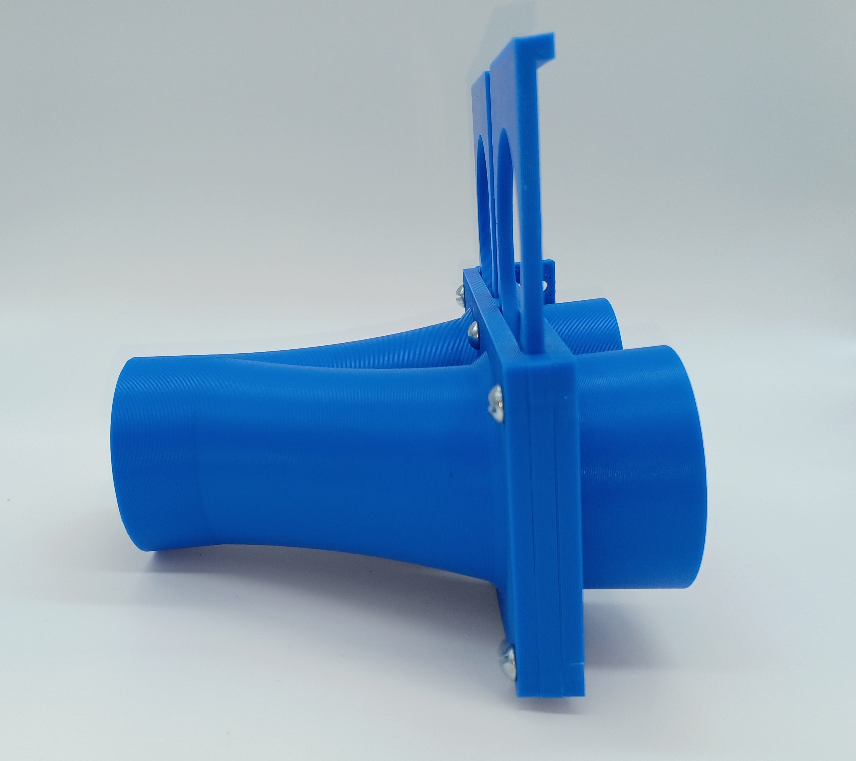 Dust Collection Wye With Blast Gates for Shop Vac Splitter Shutoff