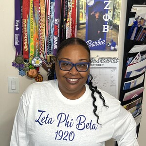 Zeta Phi Beta Classic Sorority Sweatshirt | New Member Gift | Finer Gifts | ZPhiB Sweatshirt