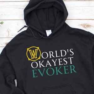 Evoker Hoodie, Sweatshirt for Gamer, Gaming Sweater, Devastation Evoker Pullover, Preservation Evoker Shirt, Dev Pres