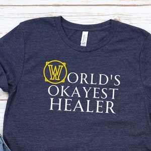 World's Okayest Cleric T-Shirt | Cleric Tee World's Okayest Cleric T-Shirt | Cleric Tee
