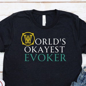 Evoker T Shirt, Shirt for Gamer, Gaming TShirt, Devastation Evoker Tee, Preservation Evoker T-Shirt, Dev Pres