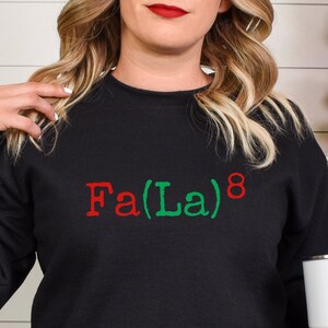 Koszulka Fa La La La La, Koszulka Fa(La)8, Koszulka Wesołych Świąt, Koszulka świąteczna, Urocza koszulka świąteczna, Koszulka Wesołych Świąt, Koszulka Wesołych Świąt