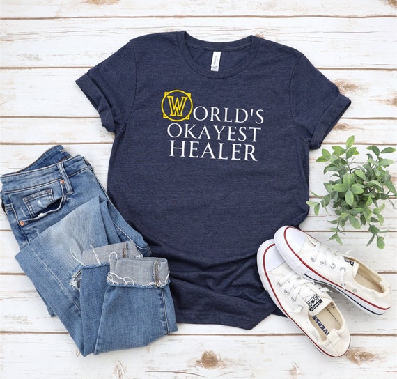 World's Okayest Cleric T-Shirt | Cleric Tee World's Okayest Cleric T-Shirt | Cleric Tee