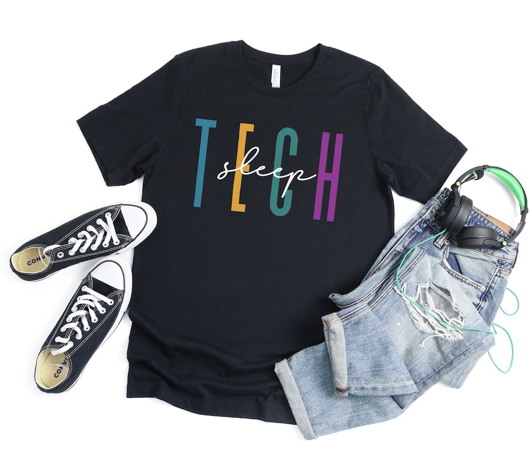 Sleep Tech Gift Idea Polysomnographic Technologist Shirt Etsy