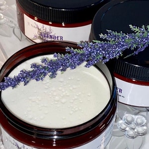 Lavender Body Lotion | Hemp Seed Oil Body Butter | Hydrating Natural Moisturizer | Non greasy | Hand & Body Lotion