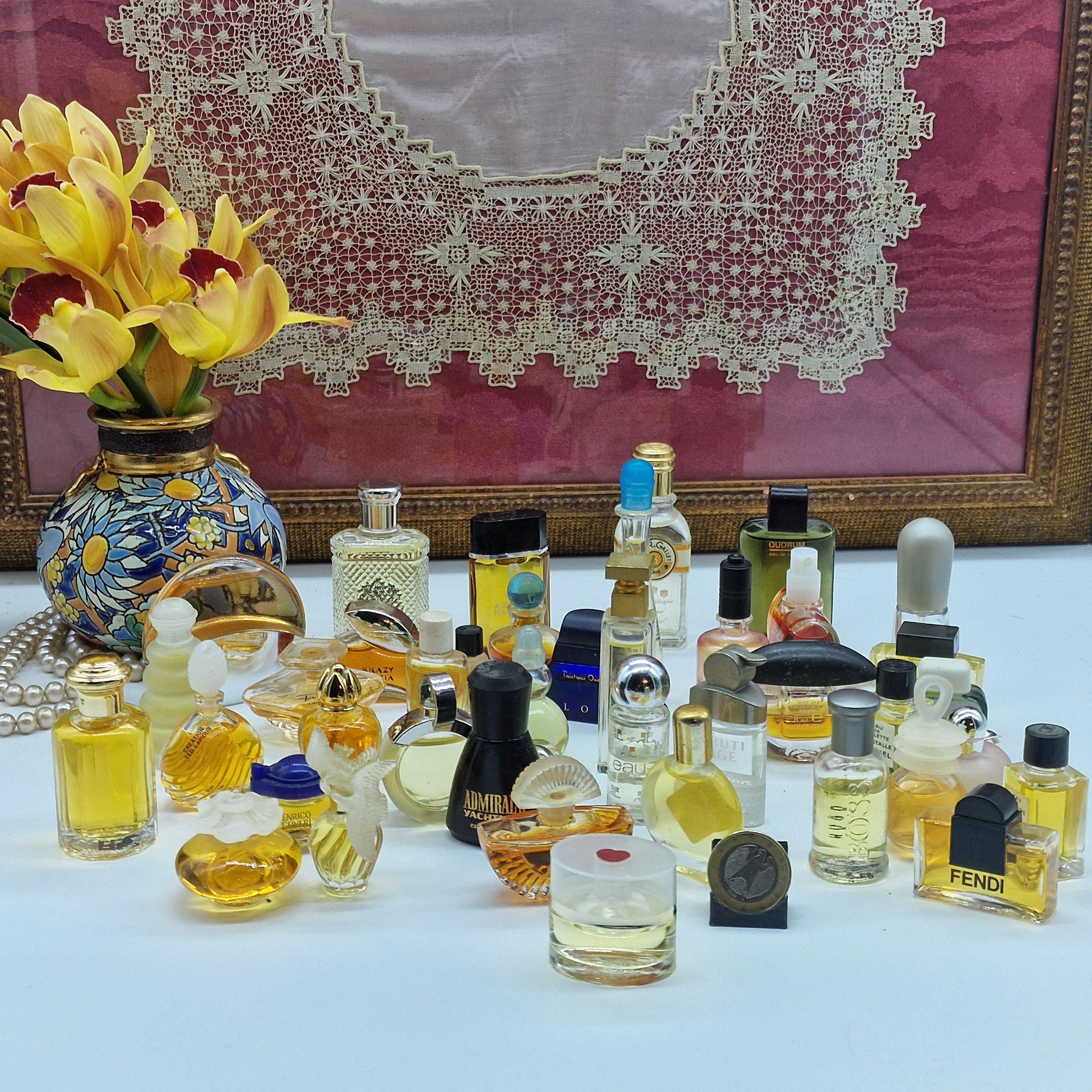 Lot of 40 Vintage Perfume Miniatures - 90s Designer Collection