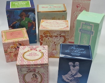 Vintage Avon Cologne Bottles with Boxes - Various Types
