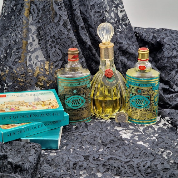 Vintage 4711 Eau De Cologne Echt Kölnisch Wasser, German Miniature