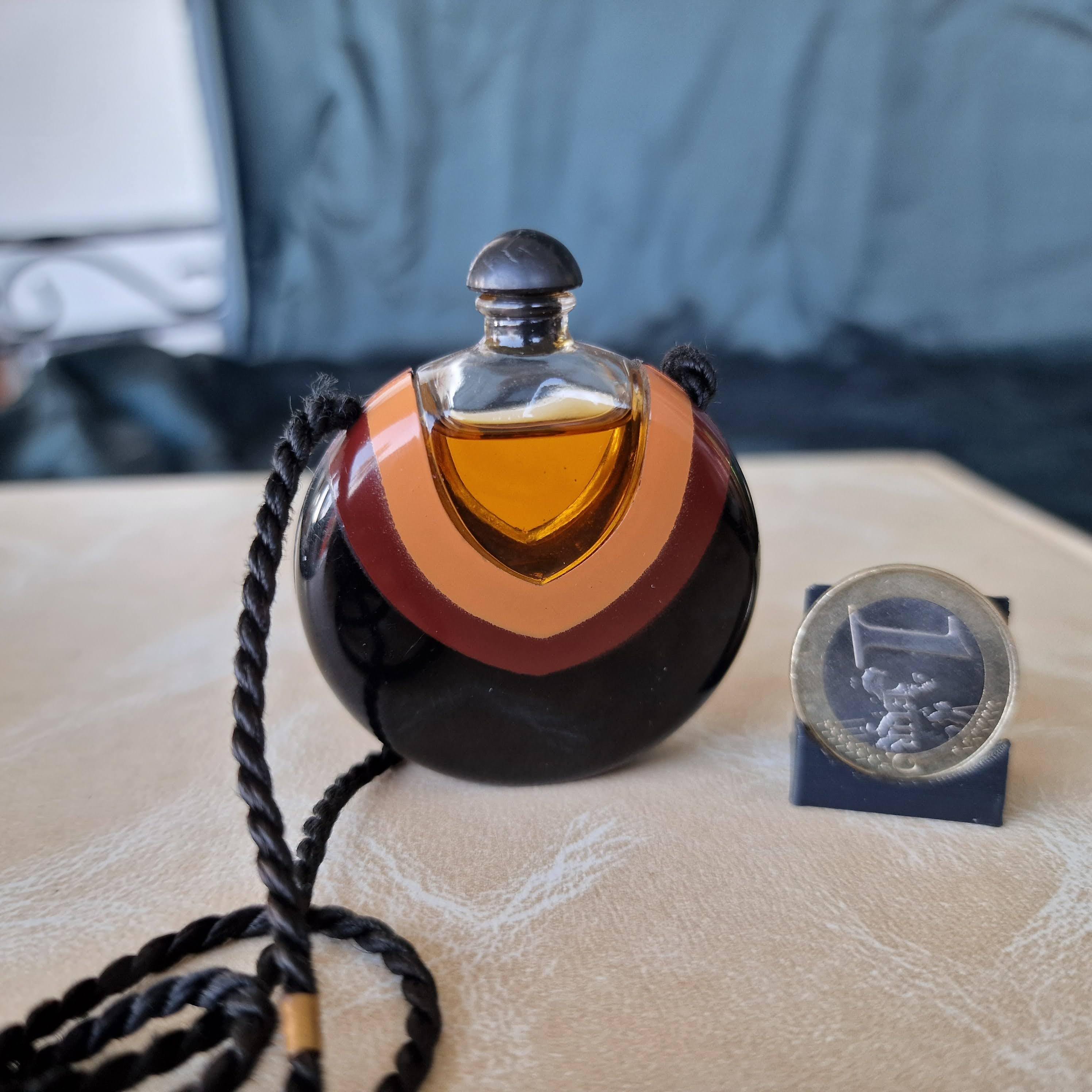 Lancôme “magie Noire” Vintage Perfume in Miniature Pendant – 3.5