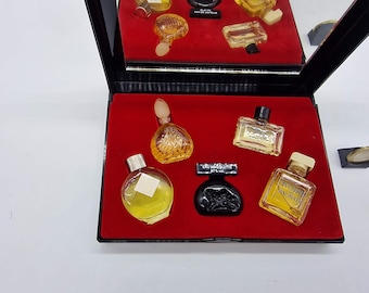 Coffret de 5 Parfums Vintage Rares Miniatures de Parfums Français Vintage Les Meilleurs Parfums de Paris