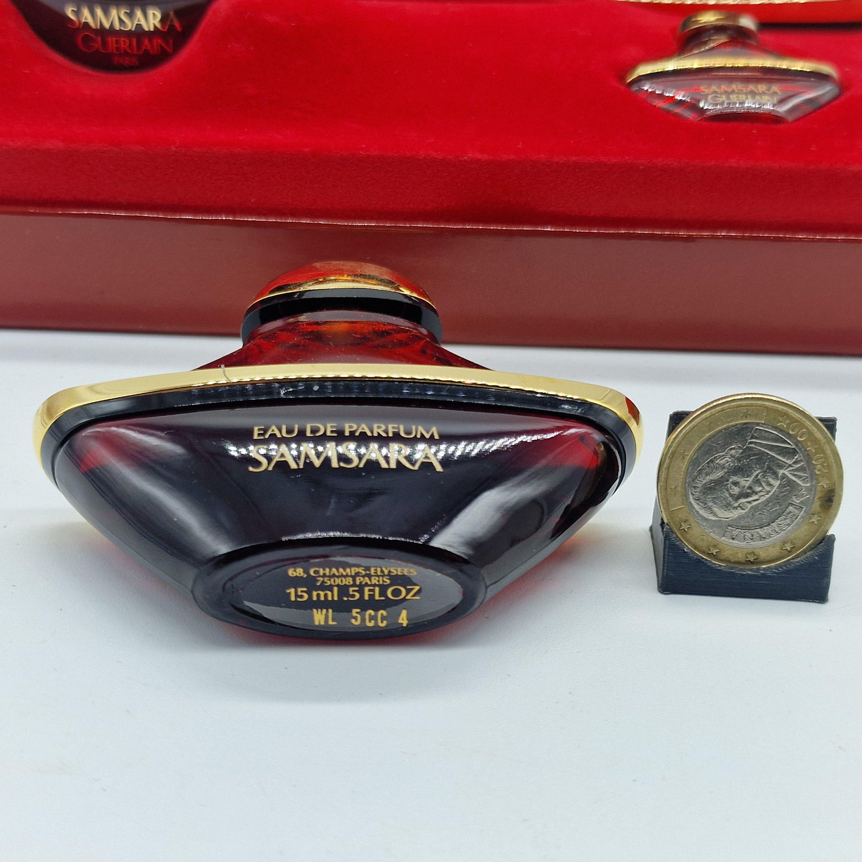 □GUERLAIN ゲラン サムサラ　ボルドニュイ　2点セット Vintage Guerlain Samsara Set - Eau De Toilette 30ml, Eau De Parfum