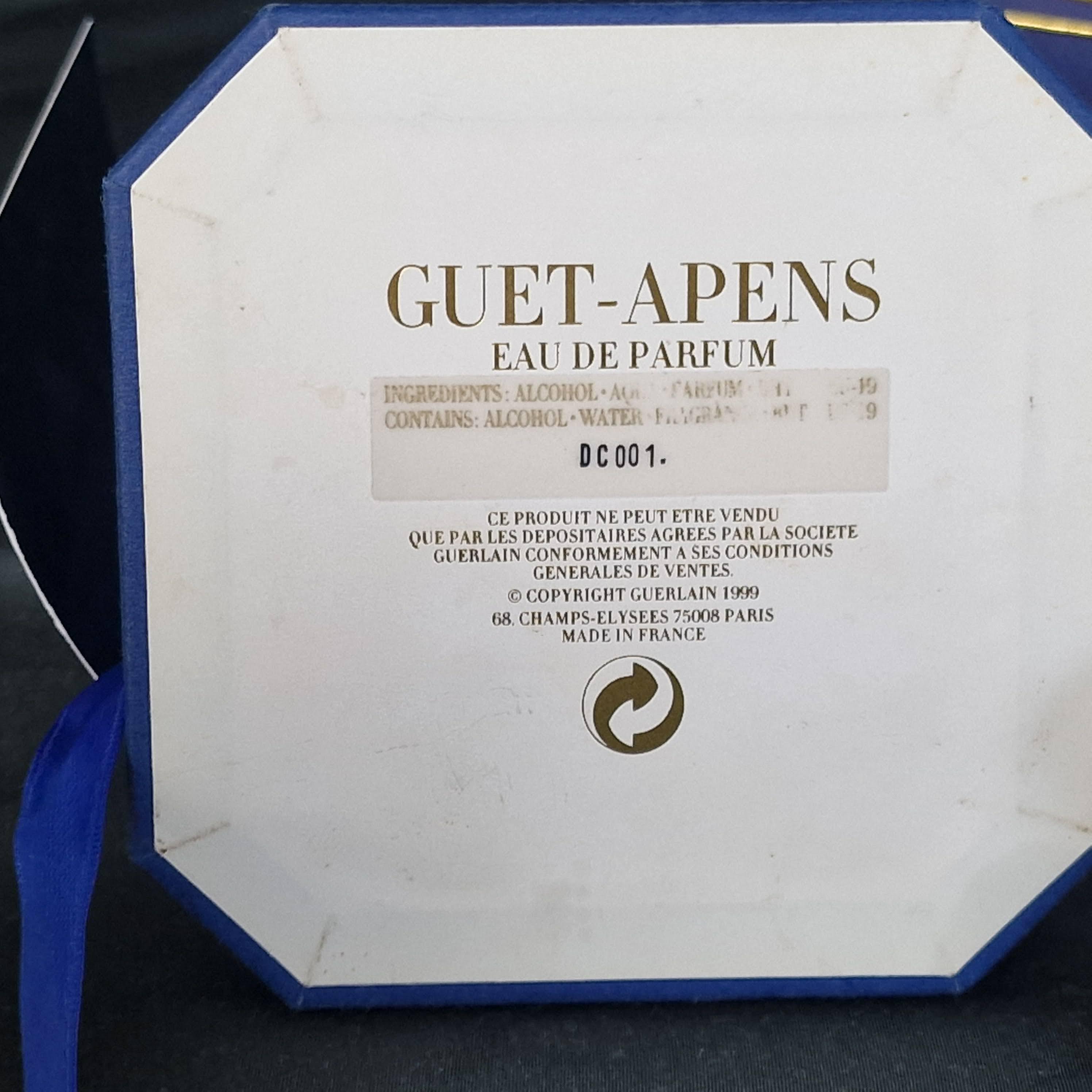 Rare Guerlain Guet Apens Eau De Parfum 120ml - Lanterne Cobalt