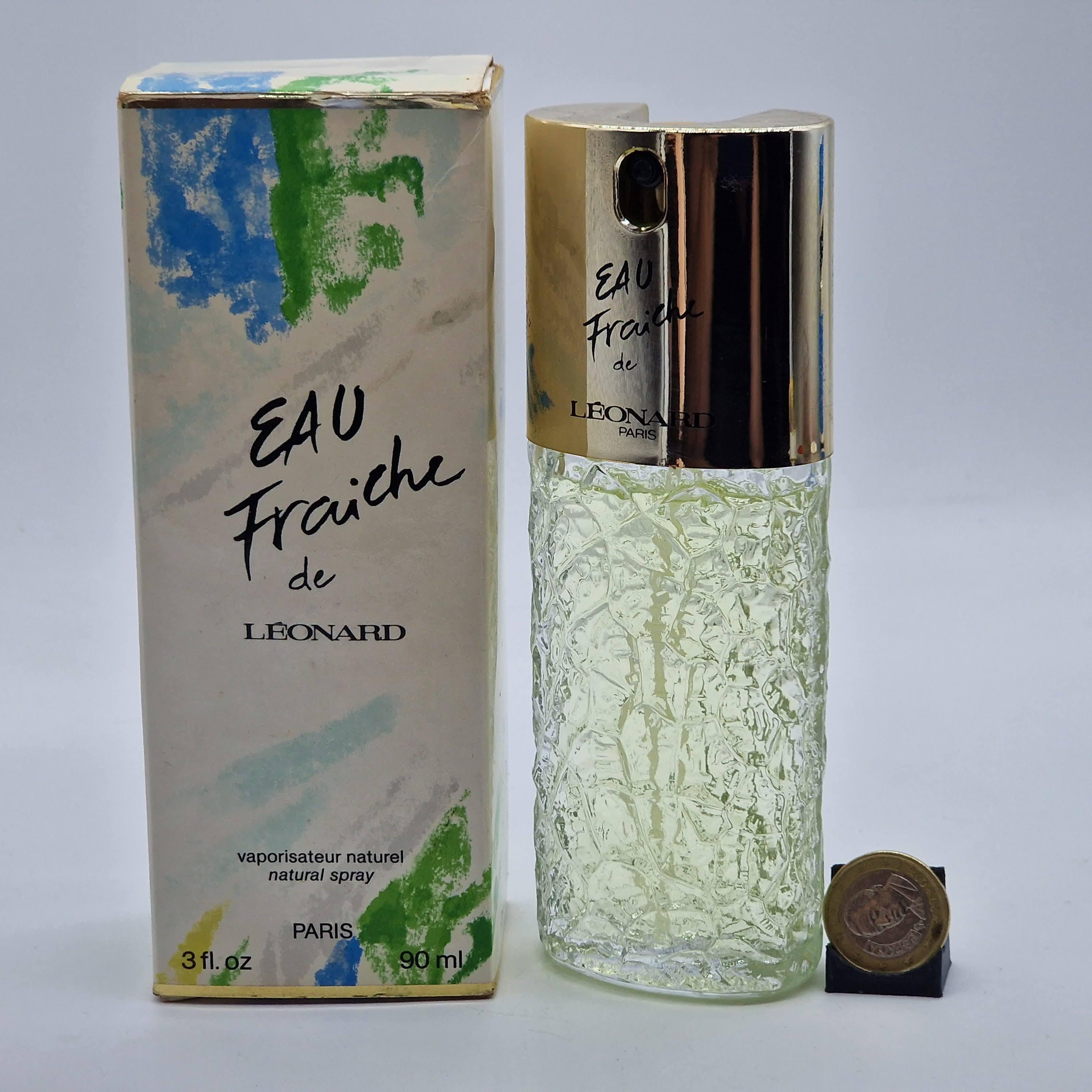 Eau Fraiche Leonard Paris Perfume Spray 90ml 3 Fl Oz With Box