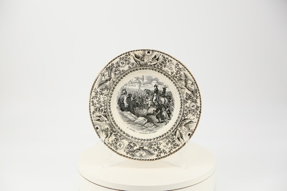 Antique Société Céramique Maastricht Plate, 
