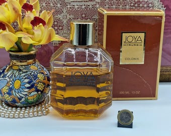 Vintage Cologne Joya Myrurgia, Perfume 100ml 90% Full, Collectible