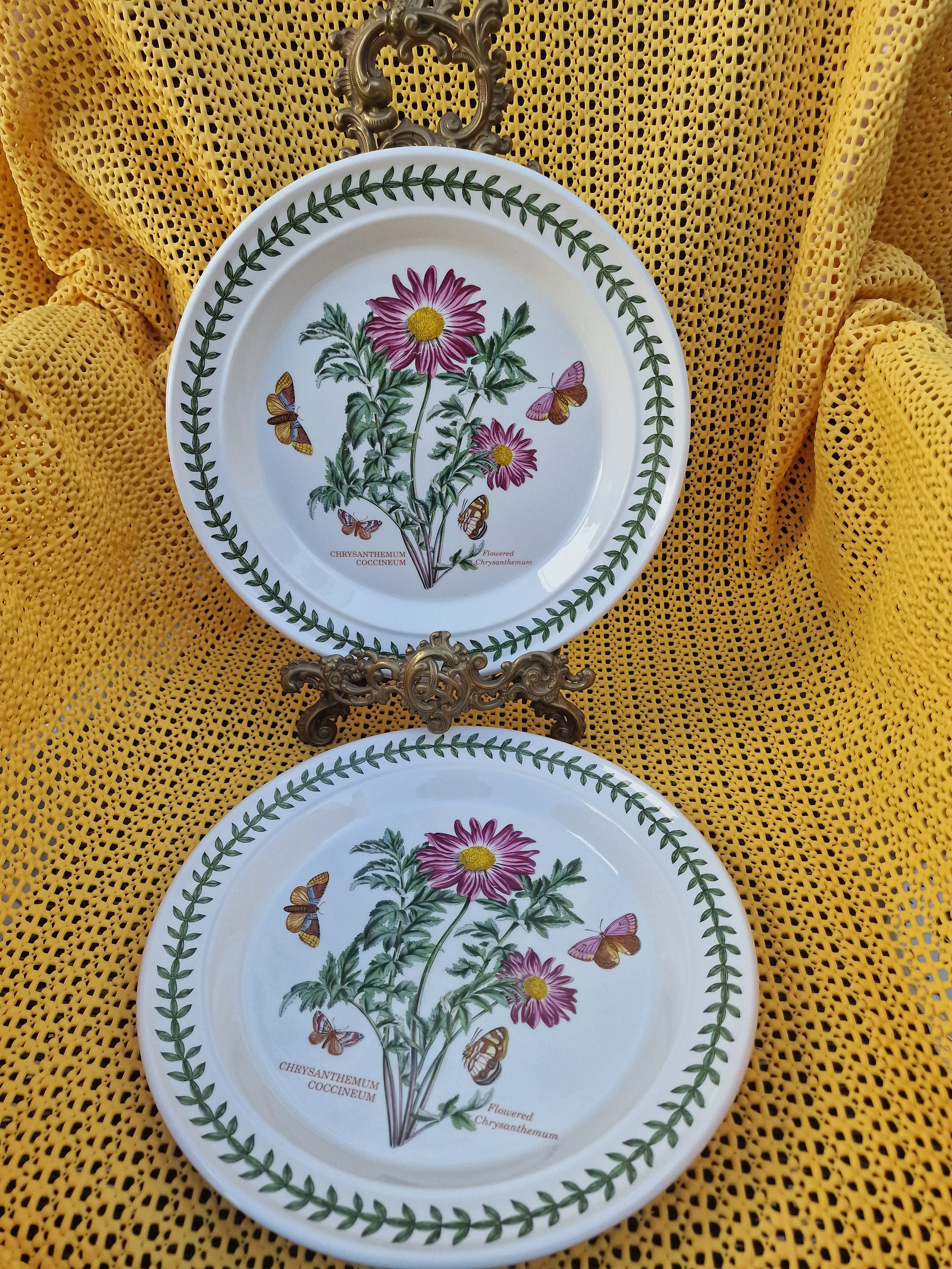 ヴィンテージ ポートメイリオン ボタニカル ガーデン プレート - Etsy 日本