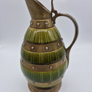 The Villeroy & Boch Mettlach majolica jug