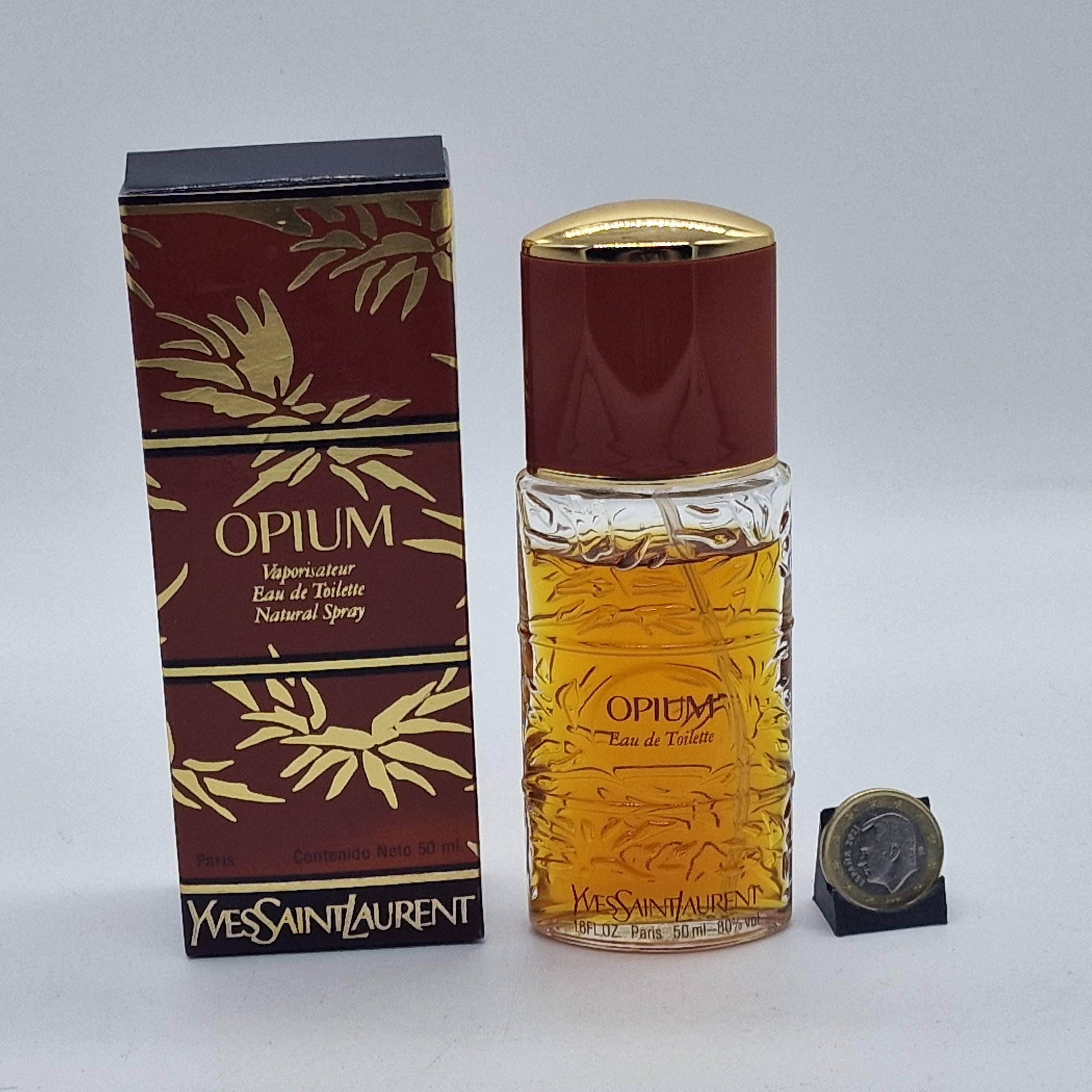 Eau De Toilette Opium Yves Saint Laurent 50 Ml With Original Box