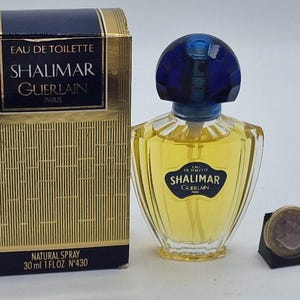 Shalimar vintage perfume by Guerlain – Eau de Toilette 30 ml
