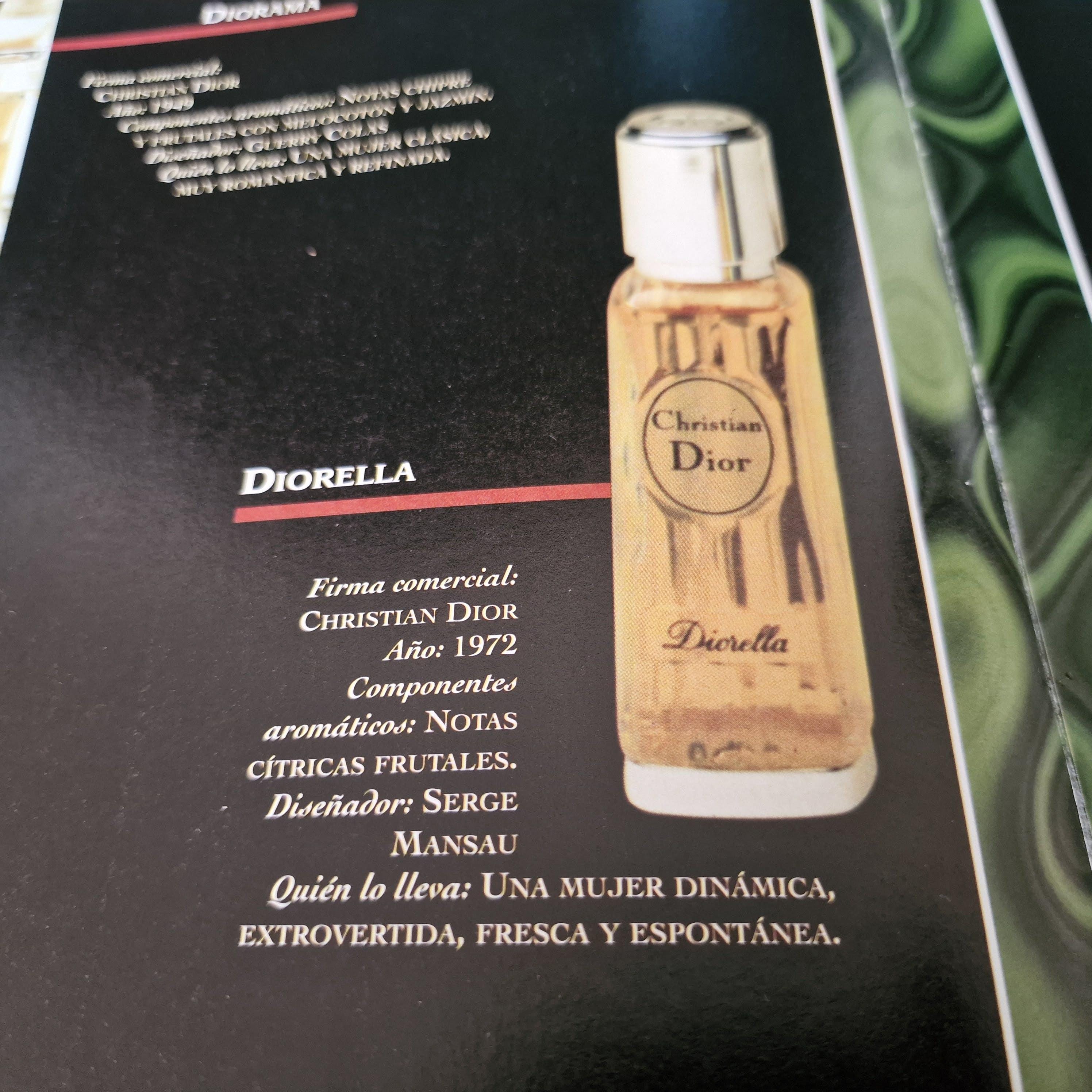 Vintage Perfume Eau De Toilette Christian Dior Diorella EDT 100ml