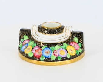 ヴィンテージセラミックキャンドルホルダー、FLANT、トスカーナ中国