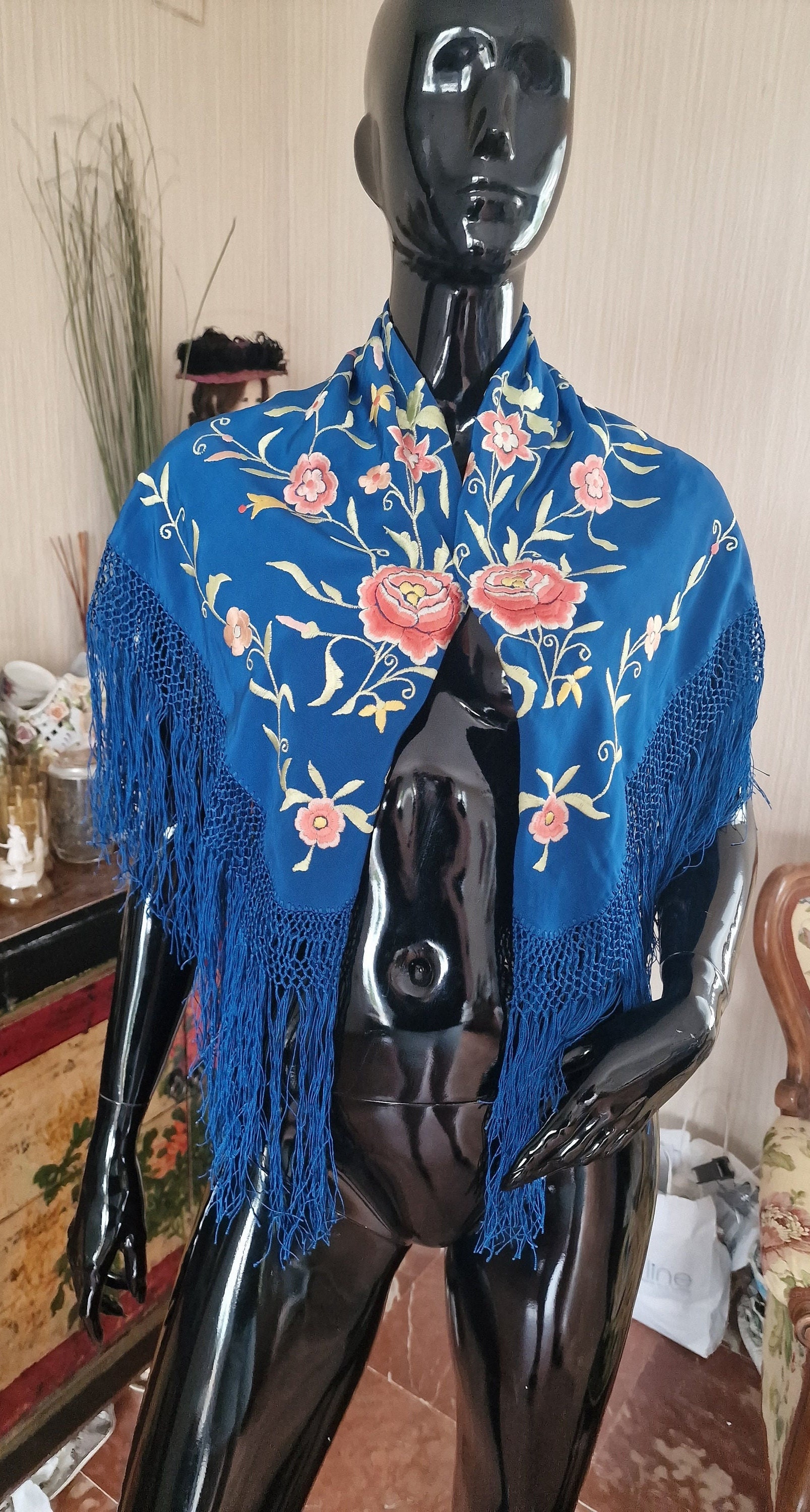 Manton flamenco silk - Etsy 日本 Manton flamenco silk - Etsy 日本