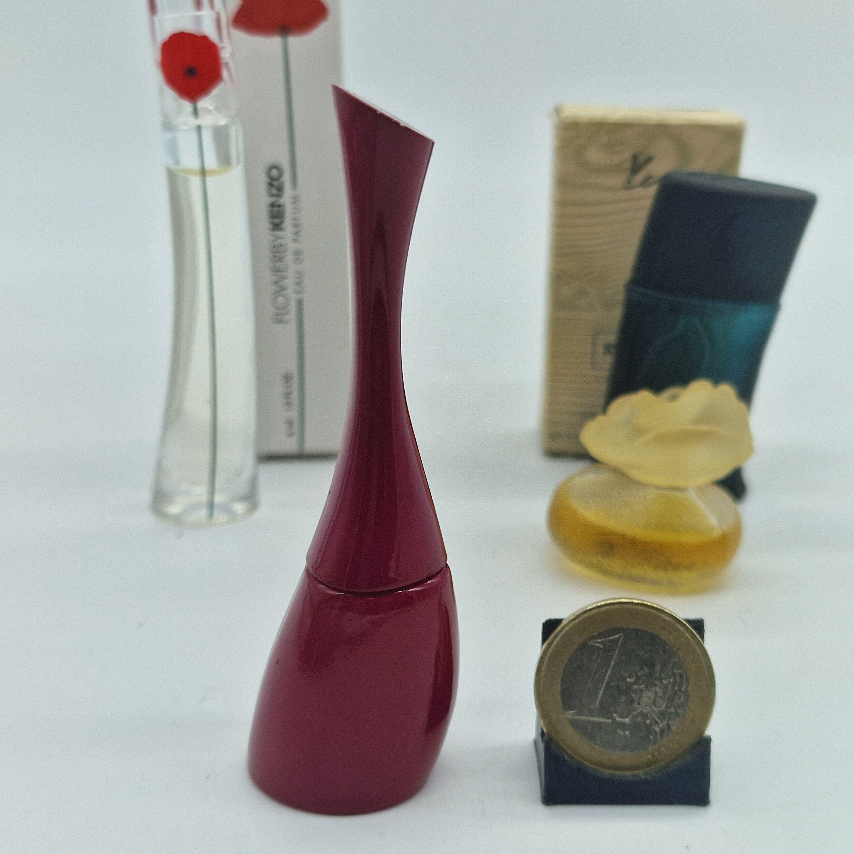 香水ミニボトルセット ヴィンテージ ケンゾー ミニチュア香水 4点セット - フラワー アムール