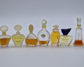 The aromas are Vintage. Miniatures. Fleur de Weil. Priscilla Presley Moments Création by Ted Lapidus Priscilla Presley Experiences