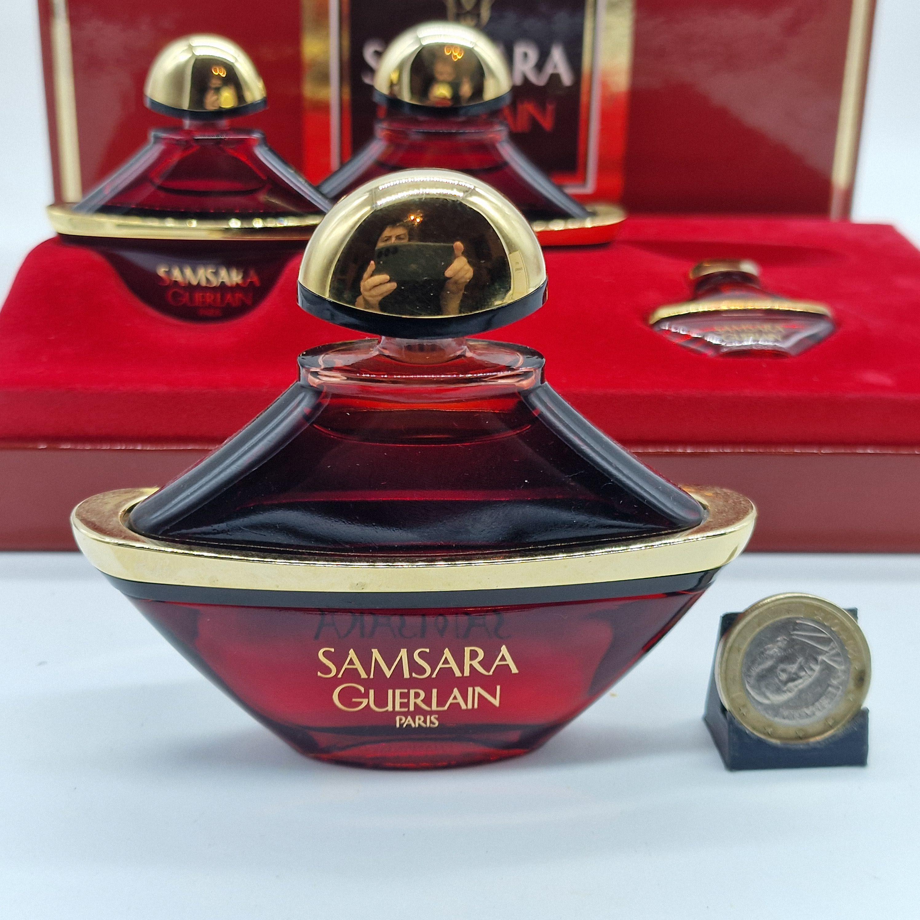 □GUERLAIN ゲラン サムサラ　ボルドニュイ　2点セット Vintage Guerlain Samsara Set - Eau De Toilette 30ml, Eau De Parfum