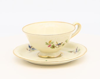 Vintage Cup and Saucer, Konigl.pn Jettau, Germany US Zone - Etsy